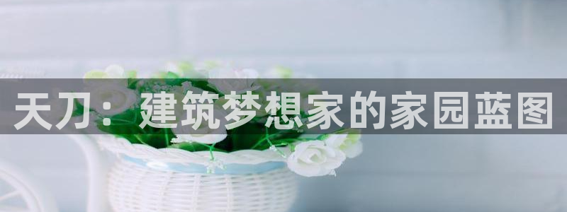 安信12娱乐主管：天刀：建筑梦想家的家园蓝图