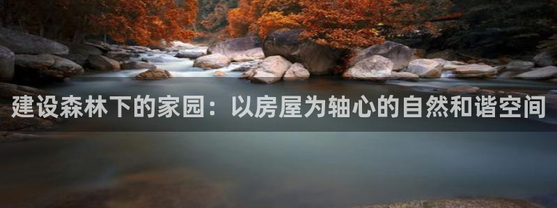 安信可12e12f：建设森林下的家园：以房屋为轴心的自然和谐空间