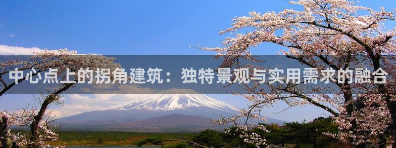 安信12娱乐招商探索空间：中心点上的拐角建筑：独特景观与实用需求的融合