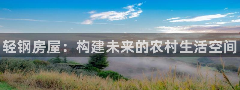 安信12软件介绍：轻钢房屋：构建未来的农村生活空间