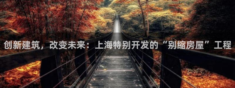 安信12彩票：创新建筑，改变未来：上海特别开发的“别缩房屋”工程
