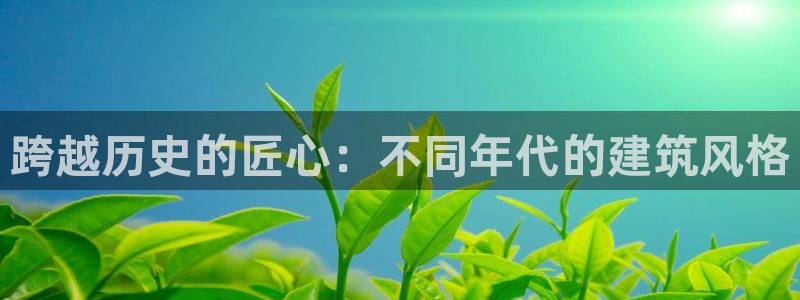 安信12彩票：跨越历史的匠心：不同年代的建筑风格