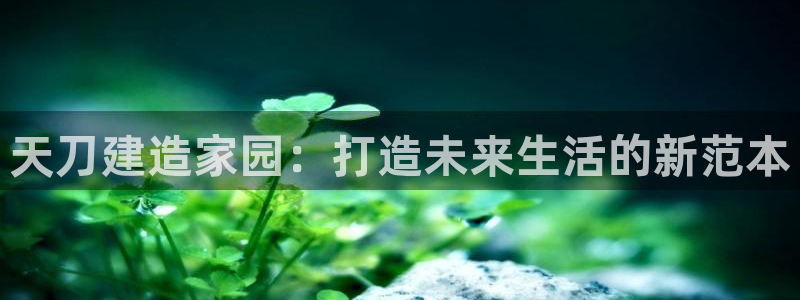 下载安信12：天刀建造家园：打造未来生活的新范本
