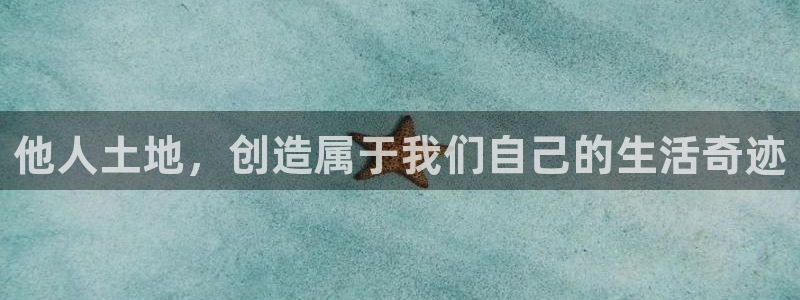 安信锐赢134号12月：他人土地，创造属于我们自己的生活奇迹