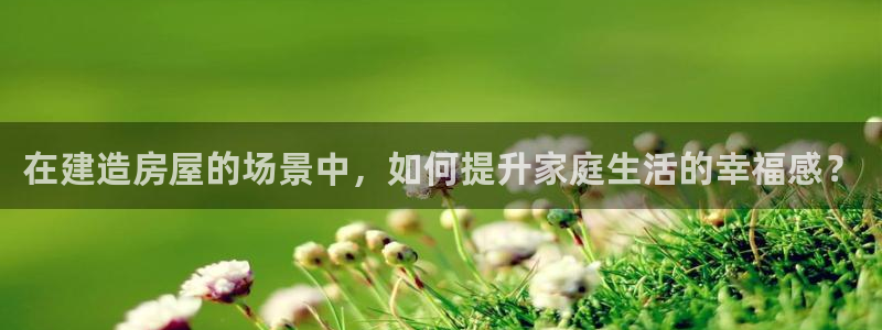 安信12娱乐注册：在建造房屋的场景中，如何提升家庭生活的幸福感？