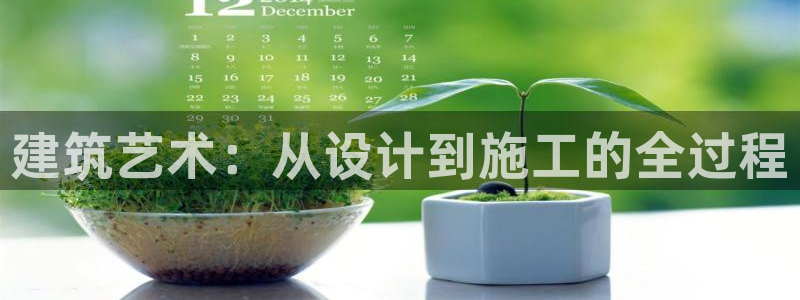 安信12账号：建筑艺术：从设计到施工的全过程