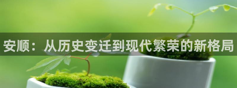 安信esp12：安顺：从历史变迁到现代繁荣的新格局